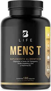 Mens T Vitaminas Para Hombre de 180 Cápsulas.