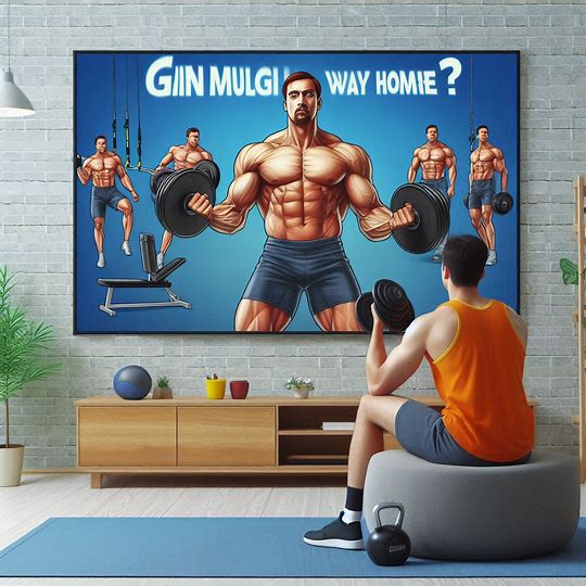 ganar musculo en casa